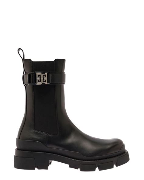 givenchy terra boots|Givenchy Terra 4G Buckle Lug Sole Chelsea Boot (Men).